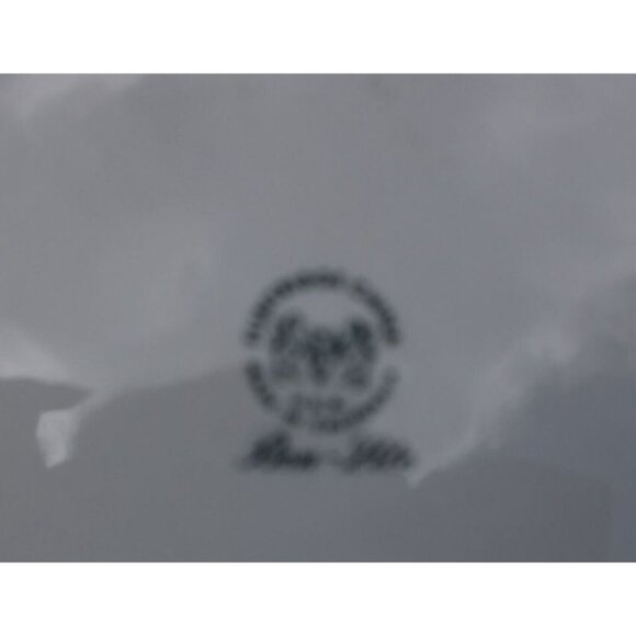 Hand-Painted Porcelain Plate With Floral Design By Sonie Ames - Picture 6 of 6